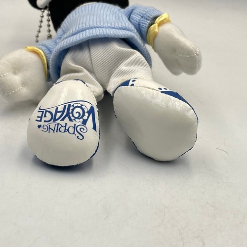 Japan Tokyo Disney SEA Mickey Mouse Spring Voyage Plush Doll Badge Keychain - Picture 7 of 7
