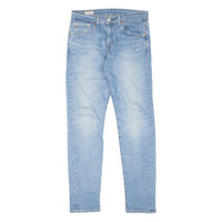 LEVI'S 512 BIG E Jeans Mens Blue Slim Tapered Stone Wash W28 L32