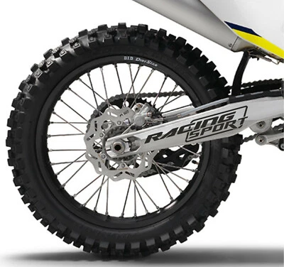 DUALCOLORSTAMPE Adesivi forcellone Compatibili con HUSQVARNA stickers forcella motocross M0109