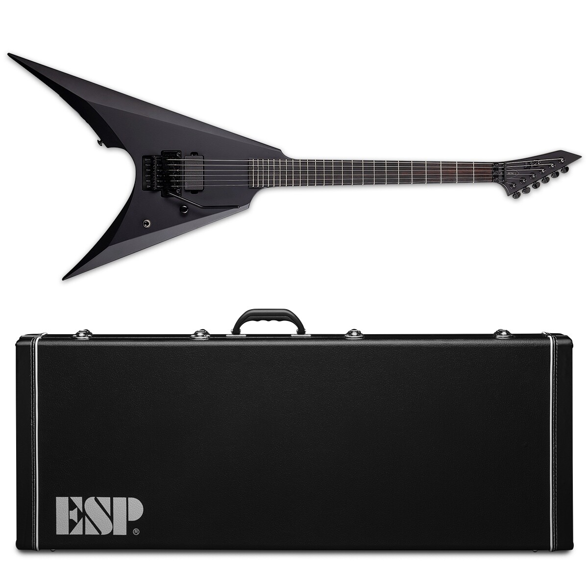 black metal guitar frets