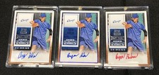 2015  CONTENDERS BASEBALL Bryan Hudson RC  AUTO  #42  BASE, BLUE FOIL & RED INK
