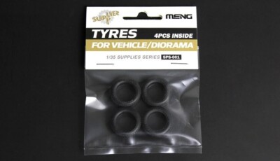 Meng Model (SPS-001) 1:35 Tyres for Vehicle/Diorama