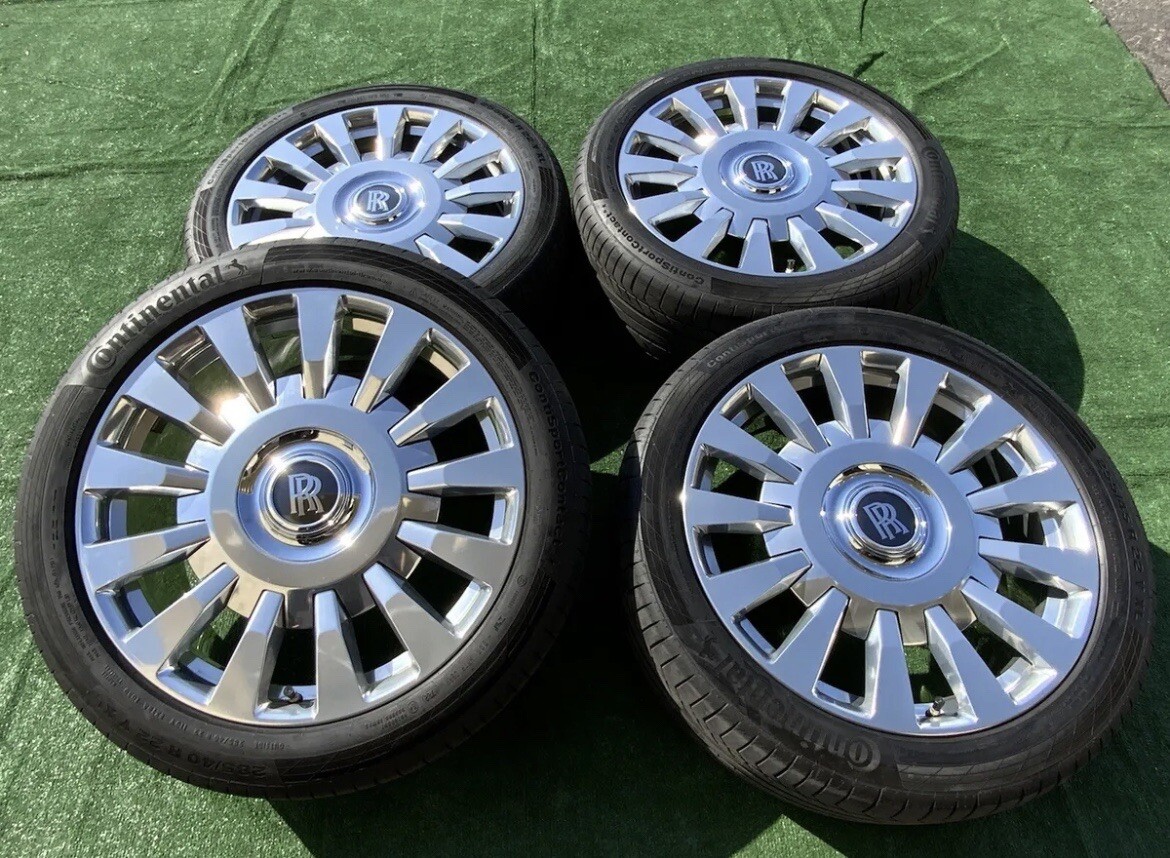22" Rolls Royce Phantom 8 VIII Wheel 6874352 6883748 Wheels Rims OEM SET 4
