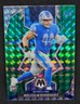 2022 Panini Mosaic Malcolm Rodriguez Green Mosaic Prizm RC Rookie #400 Lions