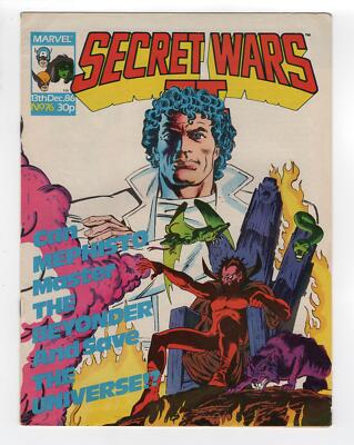 1986 MARVEL SUPER HEROES SECRET WARS II #8 AMAZING SPIDER-MAN #274 KEY RARE UK