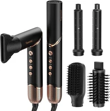 Auto Airwrap Hair Styler & Dryer, 5 in 1 Multi Styling Hot Air Dryer Brush Curle