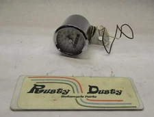 MMB Ultra Mini Mechanical Drive Speedometer Chrome Housing And White Face