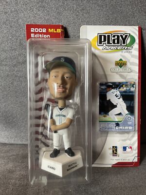 Upper Deck 2002 MLB Edition Playmakers Ichiro - Bobblehead Seattle Mariners New