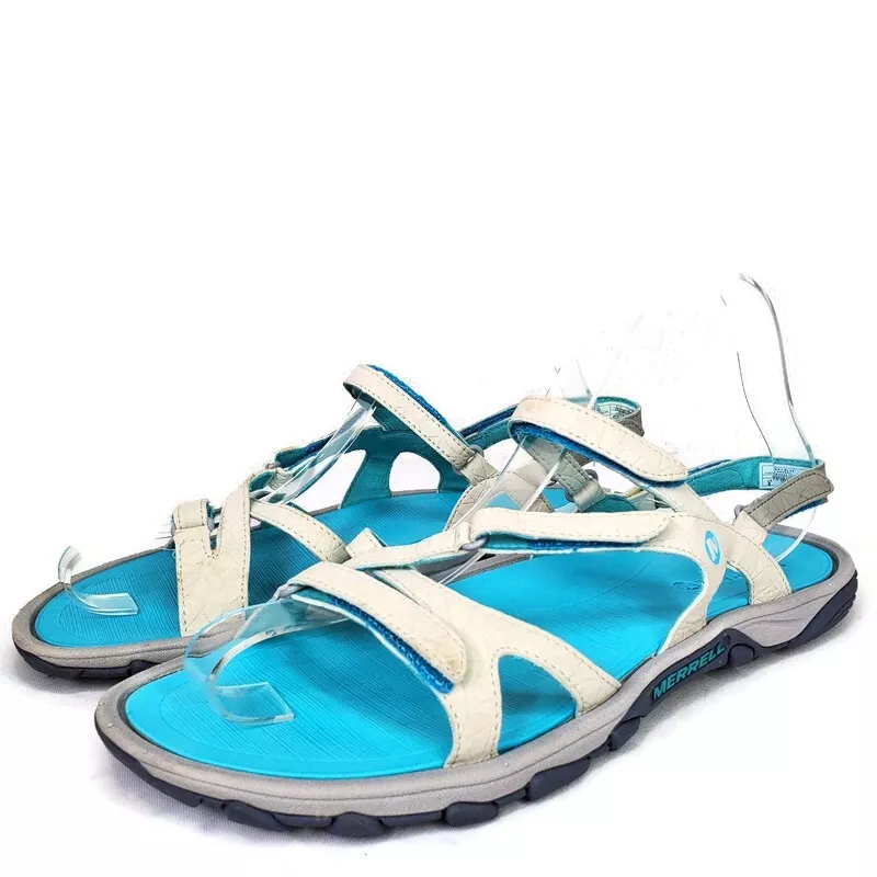 Merrell Womens Enoki Sky Blue Sports Sandals Size 9 | eBay