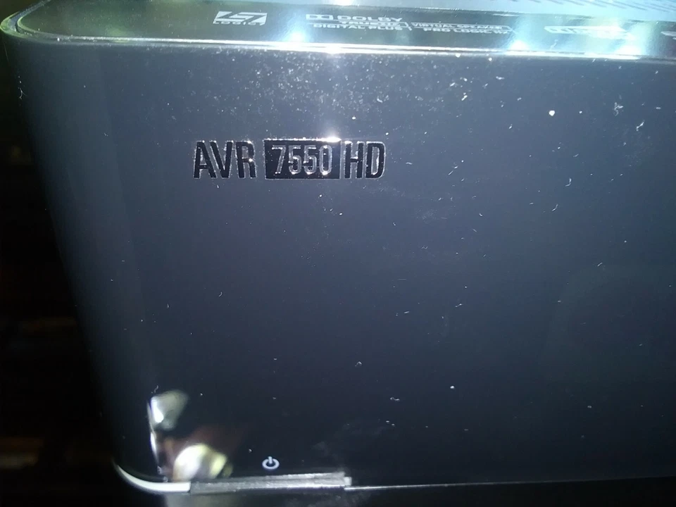 Harman/Kardon AVR-7550HD 7.2 Home Theater AV Receiver • Dolby DTS Logic 7 - Image 2 of 4