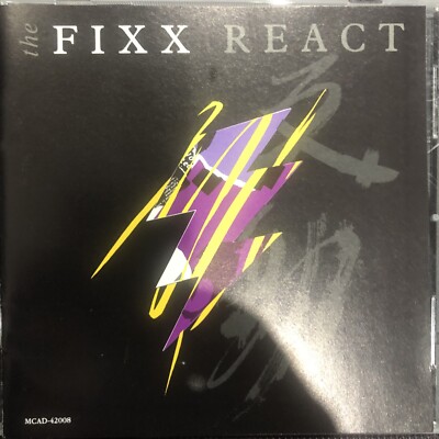 React by The Fixx (CD, Aug-2003, MCA)