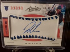 2020 ABSOLUTE JAYLIN DAVIS SWEET SPOT AUTO #66/99 SAN FRANCISCO GIANTS RC