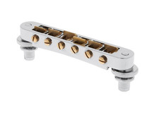 Schaller Germany Gtm Tune-o-matic Bridge With M5 Studsinserts Chrome