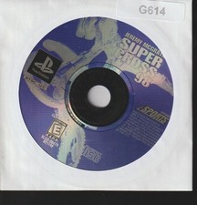Jeremy McGrath Super Cross 98 Sony PlayStation 1 Sleeved Video Game Disc Only