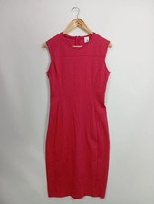 IRIS & INK Damen Etuikleid Business Kleid Rot Gr. 40/L Midi