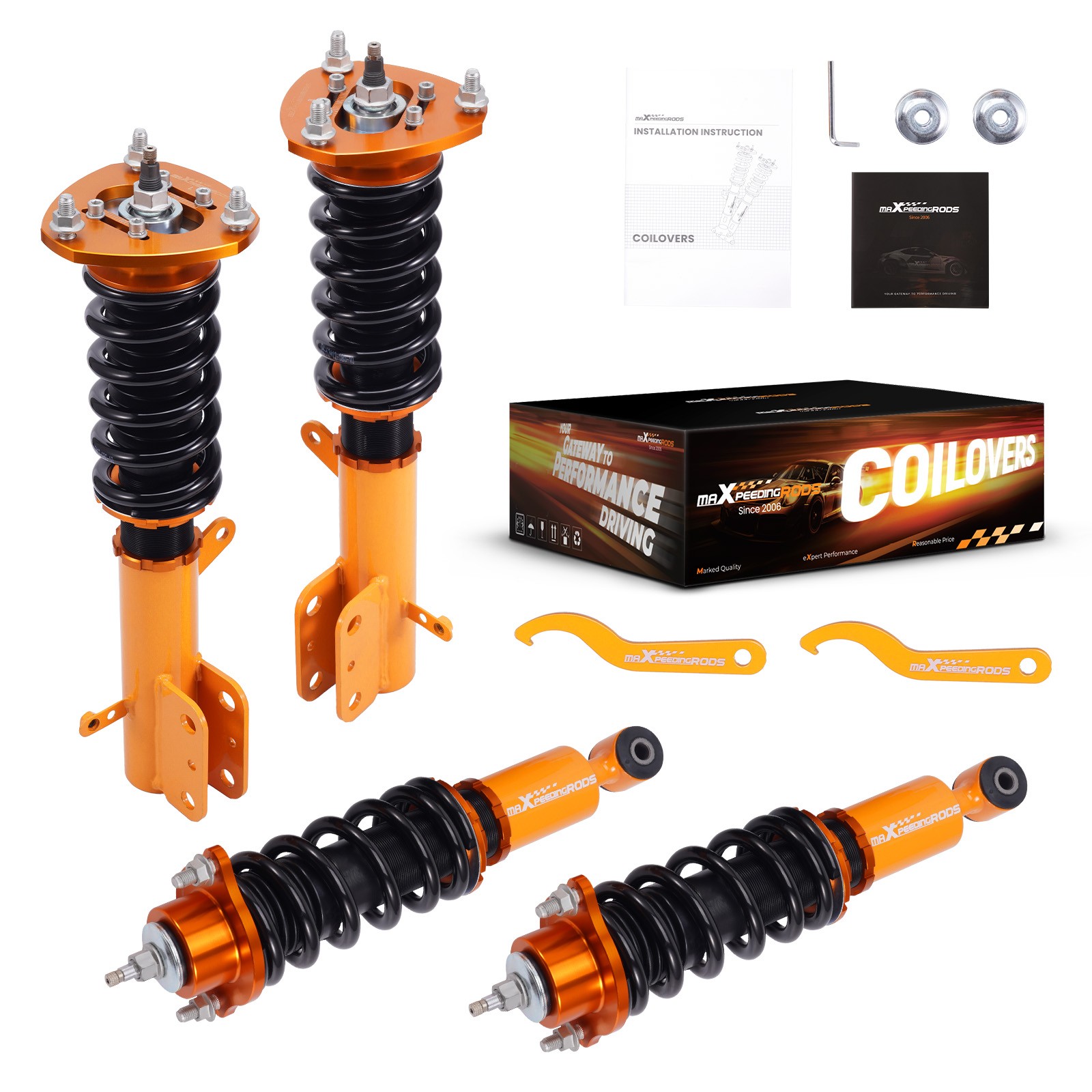 Damper Coilovers for Dodge Caliber Patriot Compass MK74 MK49 2.0 CRD 2.4