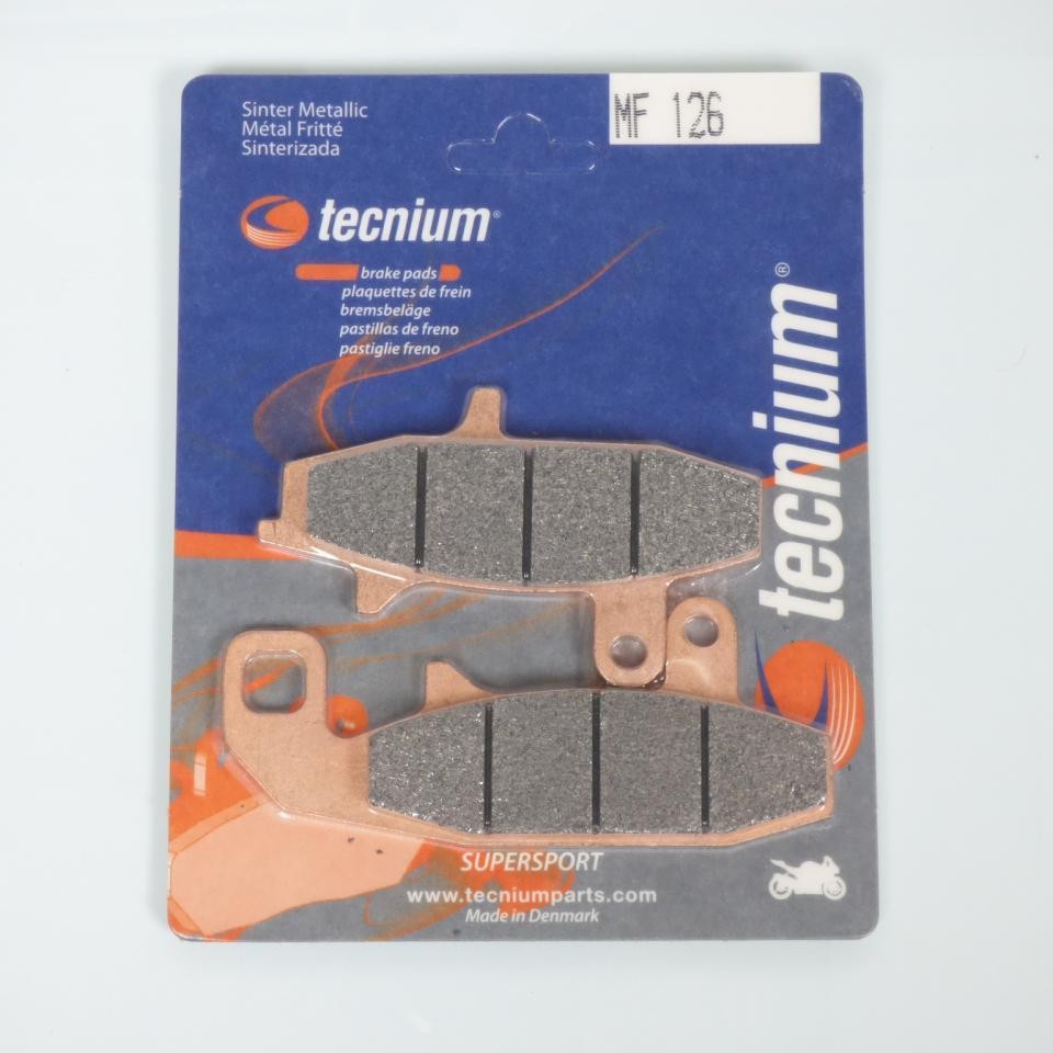 Plaquette de frein Tecnium MF126 résoud le manque de mordant Suzuki DR 750