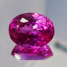 9.30 Ct Natural Ceylon Pink Sapphire Oval Cut Faceted Loose Gemstone Certified