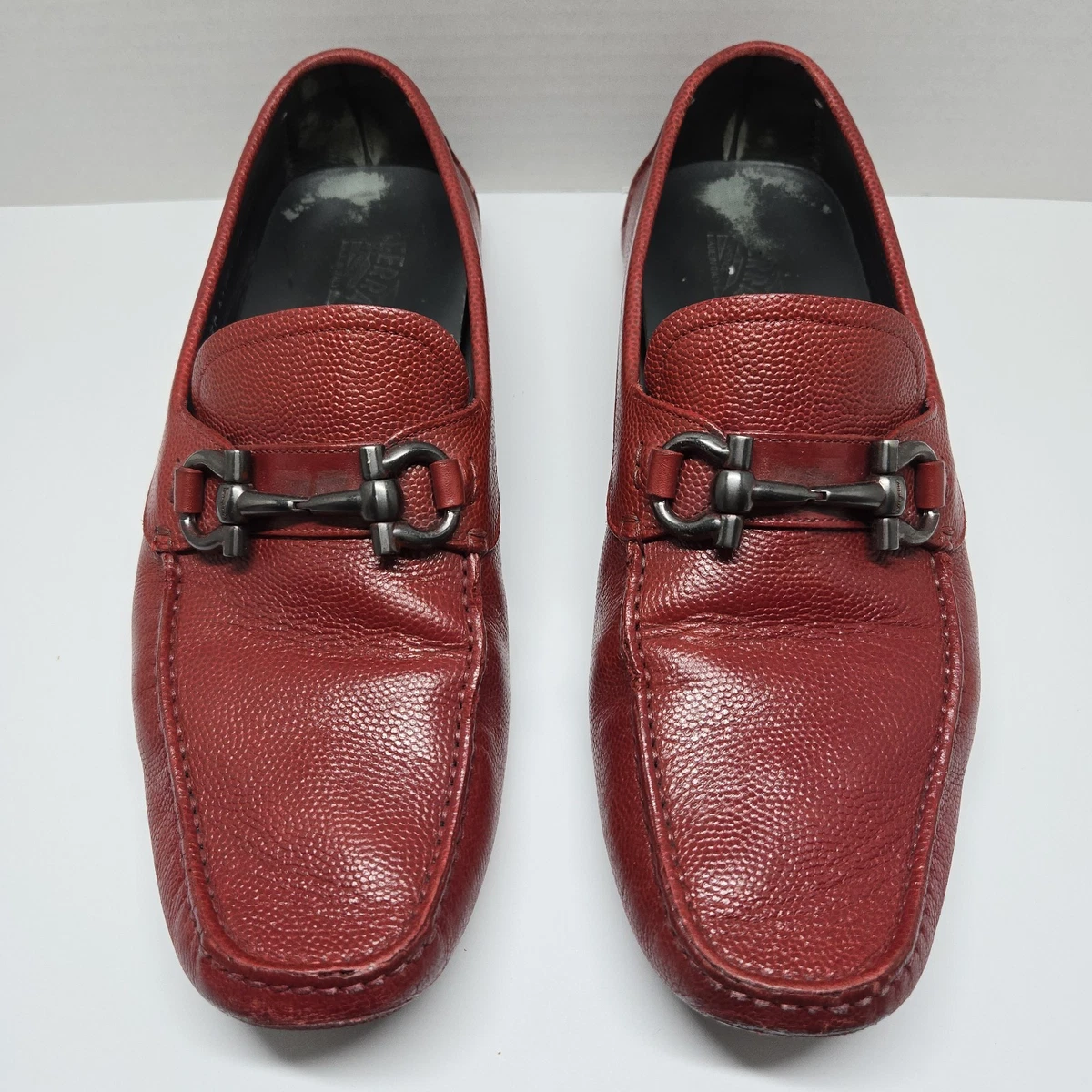 Salvatore Ferragamo Red EE Casual Shoes for Men for sale | eBay