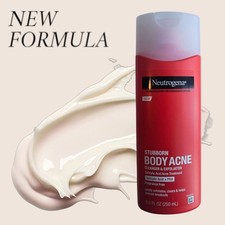 Neutrogena Stubborn Body Acne Cleanser  Exfoliator - Acne Treatment, 8.5 fl oz