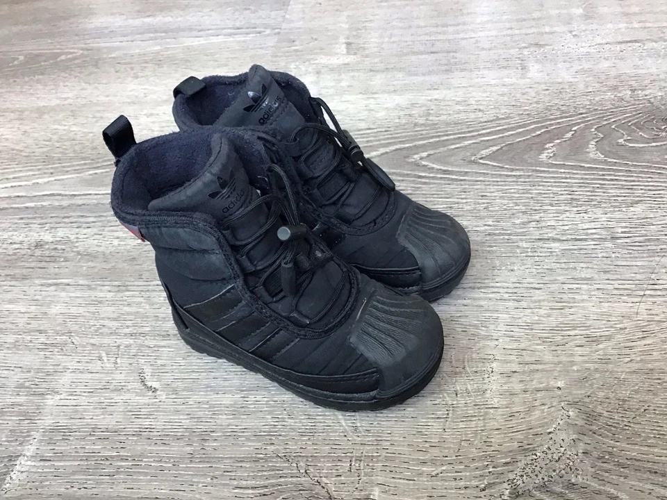 Adidas Superstar 360 Boot 2.0 I Toddlers Size 7K Boys Winter Boots Shoes Id9724 - Image 2 of 4