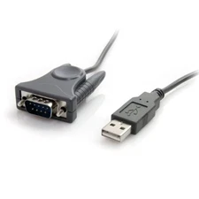 Startech Usb To Rs232 Db9/db25 Serial Adapter Cable - M/m - Db-9 Male Serial -
