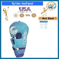 Babysafe Nylon Life Jacket Youth Up to 30Lbs Blue USCG Approved