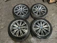 GENUINE 18"BMW 3 Series G20 G21 790M Alloy Wheels With Runflat Tyres 5×112
