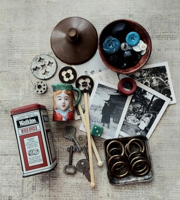 Vintage Junk Drawer Lot Collectibles Odds And Ends
