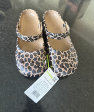 Crocs Classic Animal Ballet Mary Jane Flats L...