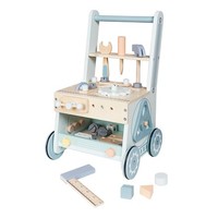 6IN1 Holz Lauflernwagen Kinderspielzeu Werkstatt Lauflernhilfe Ab 3 Jahre Kinder