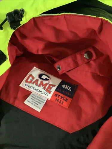 GAME 3555 Hi-Viz Class 2 Level 2 Rescue Jacket with Detachable Good image 4