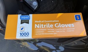 1000 Pack Inspire Nitrile SMALL Exam Gloves High Quality Cobalt Blue Non Latex