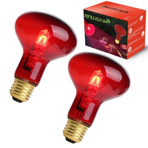 75W Red Pet Light Heating Infrared Bulb UVA Spot Heat Lamp for Reptile and Amphi