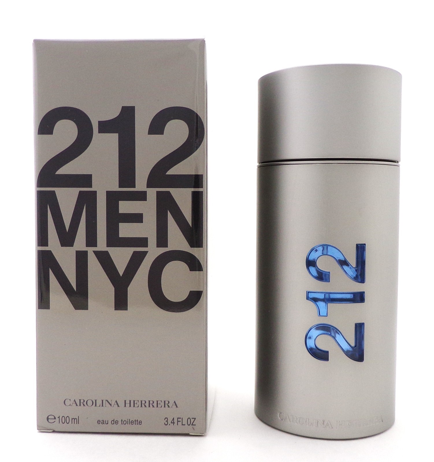 212 MEN NYC by Carolina Herrera 3.4 oz. Eau de Toilette Spray New in Sealed Box