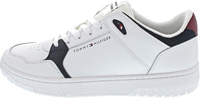 Tommy Hilfiger TH Basket Core Lite Lth M Herren Sneaker weiss