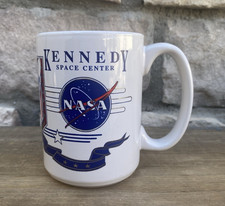 NASA Kennedy Space Center Apollo Space Shuttles Coffee Tea Cup Mug
