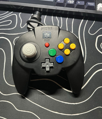 Hori HoriPad Mini 64 Wired Nintendo 64 Controller, Analog Stick, 6ft Cable