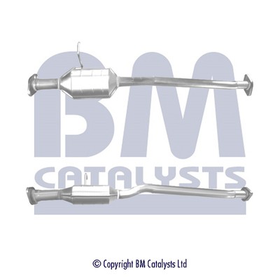 Non Type Approved Catalytic Converter + Fitting Kit BM90163K BM Catalysts New - Picture 2 of 8