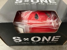 S One lifer helmet Bright Red Large roller skate derby blades skateboarding