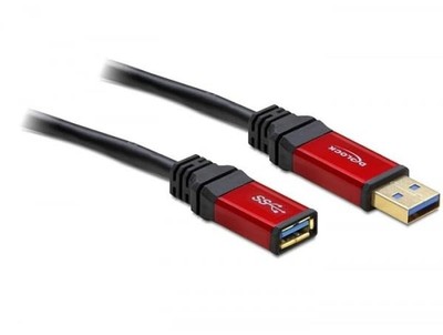 DeLock USB 3.0 Extension Cable red 1 m 1 m red
