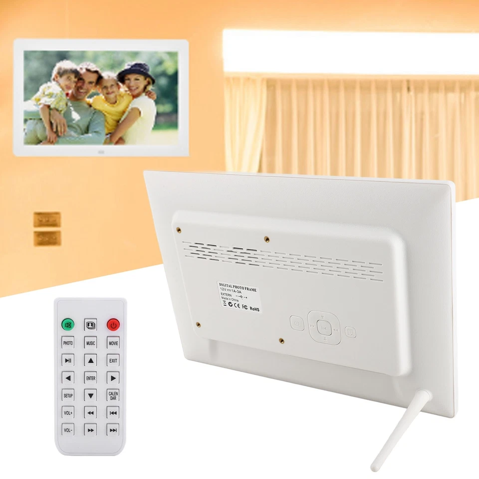 12 Inch Digital Picture Frame With HD 1280X800 Resolution Support - Image 2 of 4