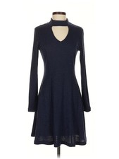 Minkpink Women Blue Casual Dress S