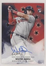 2024 Topps Series 1 Baseball Stars Black 30/199 Wilyer Abreu #BSA-WAB Auto 07i7