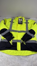 Radians Radwear Hi Vis Safety Parka Jacket L ANSI Class 3 3-in-1 Waterproof