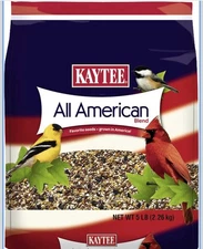 Kaytee All American, Wild Bird Food, Seed Blend 5, Pound Nutrients New Fresh