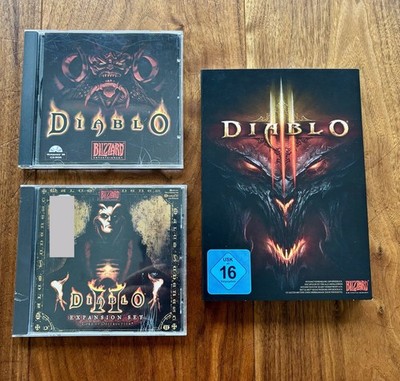 Diablo PC-Spiele Sammlung | Kult-Klassiker (Diablo 1, 2 LoD & 3)