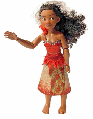 Disney Store Exclusive Moana Doll Moving Arms And Head Classic 11 Inch  READ/SEE