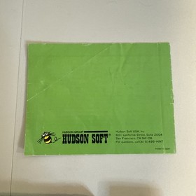 Hudson's ADVENTURE ISLAND Nintendo NES W/ Manual & Sleeve Cleaned & Tested