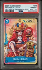 Monkey.D.Luffy (2nd Anniversary Stamped Promo) P-043 One Piece